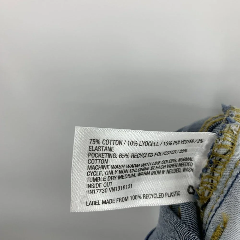 Cat & Jack Jeans Girls Size 12 Plus Jegging Blue Pull On Stretch Mid Rise NWT - Picture 8 of 8